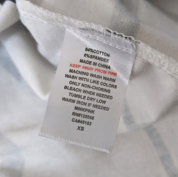 XS MINKPINK Gregarious Geometry Dress - Picture 3 of 4